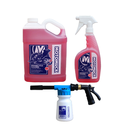 Motomuck Essentials Comb Pack- ‎ ‎ ‎ ‎  ‎ ‎ ‎ ‎  1x 32oz / 1x 1 Gal refill ‎/ 1x Hose foam Gun ‎ ‎ ‎ ‎ ‎ ‎ ‎ ‎ ‎ ‎‎ ‎ ‎  ‎ ‎ ‎ ‎ **Free Shipping!**